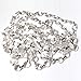 Magnificent Crystal 6ft Clear Sparkly Glass Beaded Chandelier Lamp Chain, By CrystalPlace