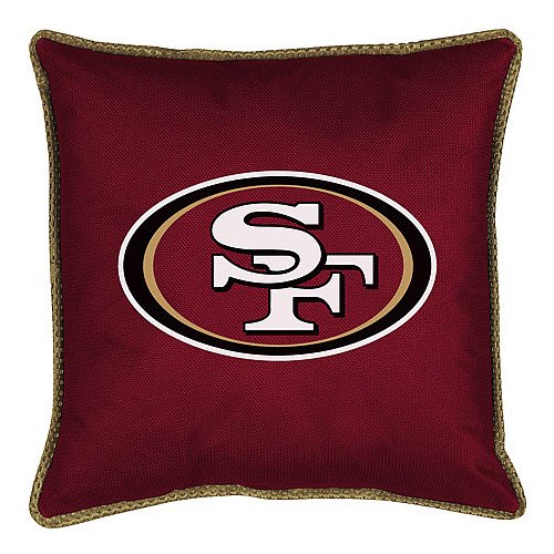 Sports Coverage NFL San Francisco 49Ers Sideline Pillow