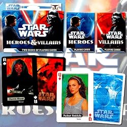 Stars Wars Heroes and Villians Poker Playing Cards - 2 Pack