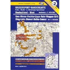 J�bermann Wassersport-Wanderkarten, Bl.2, Deutschland West