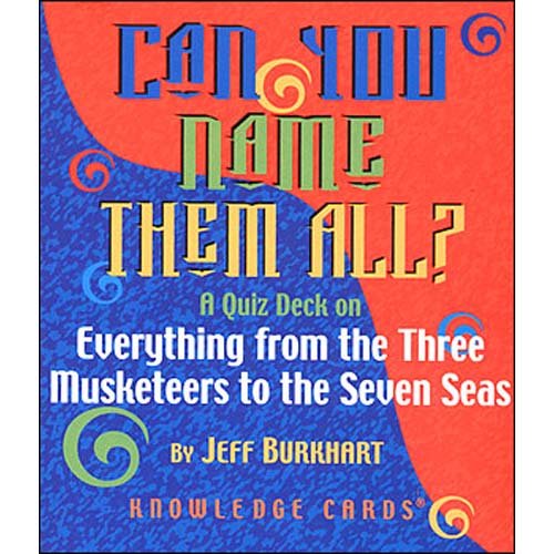 Can You Name Them All? Volume One