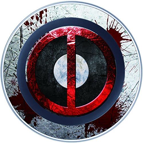Deadpool Wireless Charger Goegtu Wireless Charging Qi Wireless Charger for Galaxy S7/S7 edge Galaxy S6/S6 edge/S6 edge+ Note5 Nexus 4/5/6 and All Qi-Enabled Devices