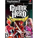 Guitar Hero I, Guitar Hero II, & Guitar Hero 80's Encore 3-Disc Set for Playstation 2 (PS2)