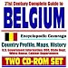 21st Century Complete Guide to Belgium - Encyclopedic Coverage, Country Profile, History, DOD, State Dept., White House, CIA Factbook (Two CD-ROM Set)