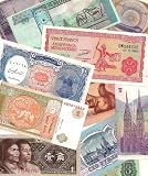 Collection of 25 different Uncirculated World Banknotes - Currency