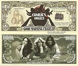 Novelty Dollar Charlies Angels Farrah Fawcett Majors Kate Jackson Jaclyn Smith Dollar Bills x 4