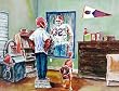 Florida Painting - Dream of Florida Gator Football