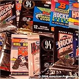 NHL Hockey Trading Cards. Collection of NHL Hockey Card Set of 30 unopened assorted packs from different years and brands. Includes AUTOGRAPHED SIGNED booklet of Sports Card Mania.