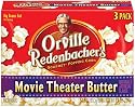Orville Redenbacher's Gourmet Microwave Popcorn, Movie Theater Butter, 3-Count (Pack of 6)