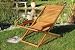 Garden Folding Hardwood Sun Chairs - Set of 2