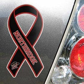 Cal State Northridge Matadors Ribbon Magnet