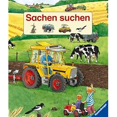 Sachen suchen: Bei der Eisenbahn, Bei der Feuerwehr, Auf der Baustelle, Im Krankenhaus