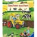 Sachen suchen: Bei der Eisenbahn, Bei der Feuerwehr, Auf der Baustelle, Im Krankenhaus