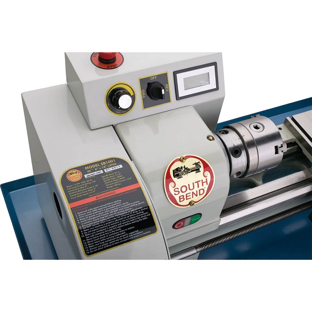 South Bend Lathe SB1001 8K 8Inch by 18Inch Bench Lathe