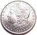 AU 1883-O Morgan Silver Dollar