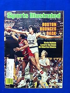1981 Sports Illustrated May 11 Kevin McHale Boston Celtics Excellent