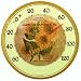 Chaney Instrument 12-1/2-Inch Sunflower Thermometer