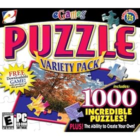 Puzzle Variety Pack (Jewel Case): Windows XP Home Edition: Video Games