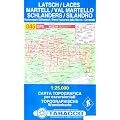 Latsch, Martell, Schlanders: Wanderkarte Tabacco 045. 1:25000