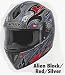 Shark RSI ALIEN BK/RD/SL XS HE6330D KRS