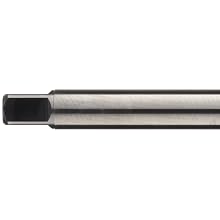 Dormer T100/T110 Solid Carbide Straight Flute Tap, TiAlN Coated, Round Shank With Square End, Modified Bottoming Chamfer