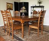 Carolina Classic Mayfair Extension Table, English Pine