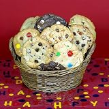 Schmerty Happy Birthday Cookie Gift Basket - 56 Cookie Variety