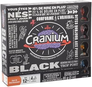 Hasbro - 16509 - Jeu de Plateau - Cranium - Black