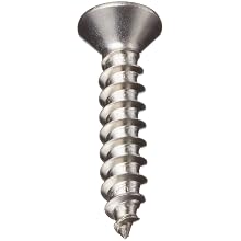 Stainless Steel Sheet Metal Screw, Oval Head, Phillips Drive