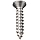 Stainless Steel Sheet Metal Screw, Oval Head, Phillips Drive