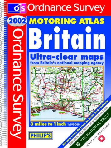 City Travel Guides Discounted  Books : Ordnance Survey Motoring Atlas Britain (Road Atlas)