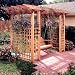 Garden Arbor Getaway: Downloadable Woodworking Plan Garden Arbor Getaway: Downloadable Woodworking Plan
