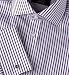 Luxury Cotton Rich Stripe Shirt with Silk