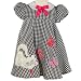 Newborn Infant Baby Girls Clothes KITTY DRESS Bloomers School BONNIE JEAN 3-24M