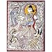 Folk Paintings Madhubani Home Decor Organic Color Paper 11 x 15 inches (madhram001)
