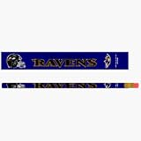 Baltimore Ravens Pencil with Eraser 12 Pack