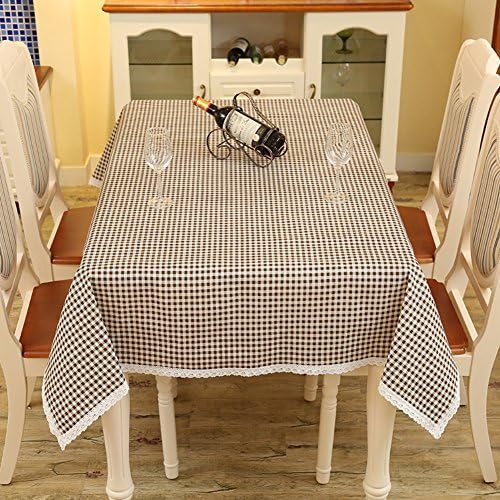 Cotton linen tablecloth/[Cloth]/ garden table-cloth/ oblong table cloth/ round table/[Scarf]/Wallpaper-E 100x160cm(39x63inch)
