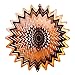 Wind Spinner: Large Copper Starburst
