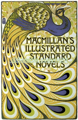 Beautiful Peacock Macmillan's Illustrated Standard Novels Art Nouveau 10