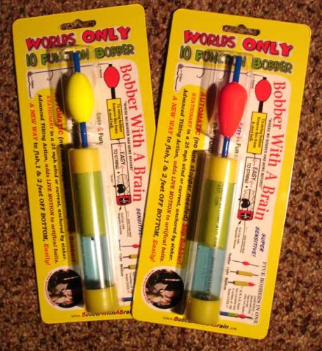 Bobber with a Brain (2 Fishing Bobbers)