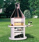 Eigenschaften Landmann-Peiga  / DUNA Garten-Grillkamin, Kupferhaube, granit-weiß, 540 kg, Landma