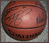 Basketball: LA LAKERS LEGENDS SIGNED BASKETBALL - Autographed Basketballs