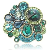 Vintage Ring Strass Verstellbar