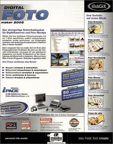 MAGIX Digital Foto Maker 2005