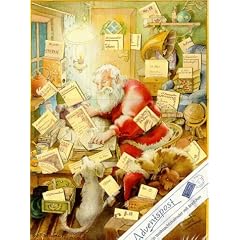 Adventspost. Mit 24 Briefchen
