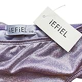iEFiEL Girls 3pcs Swimmable Princess Mermaid Swimsuit Open Tail Hair Band (9-10, Ruched Top Purple)