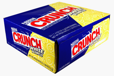 Nestle Crunch White Chocolate 24 Bars by Nestle