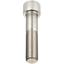 18-8 Stainless Steel Socket Cap Screw, Internal Hex Drive, Meets ASME/ANSI B18.3-2002, ASTM F837 Specifications, 3/8"-16, 3/4" Length, Pack Of 50