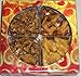 4 Pack of Assorted Brittle-Peanut, Macadamua Nut, Walnut, & Almond in a Red & Gold Box