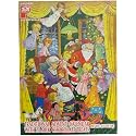 Santa and Family PeA German Advent Calendar with Chocolate Gifts Inside